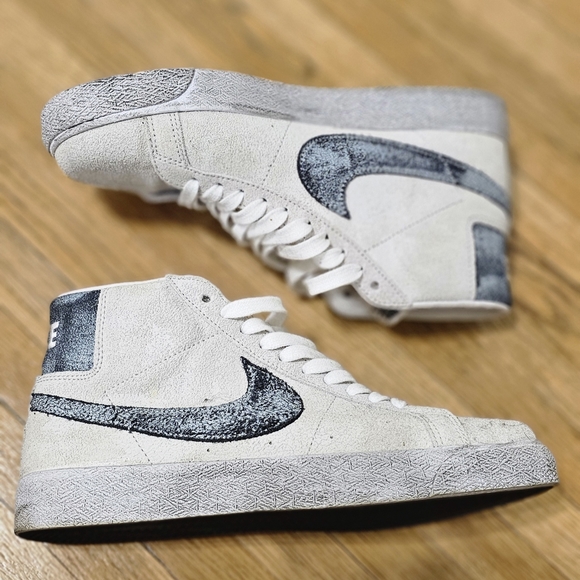 Nike SB Zoom Blazer Mid Premium Grey fog - Picture 2 of 7